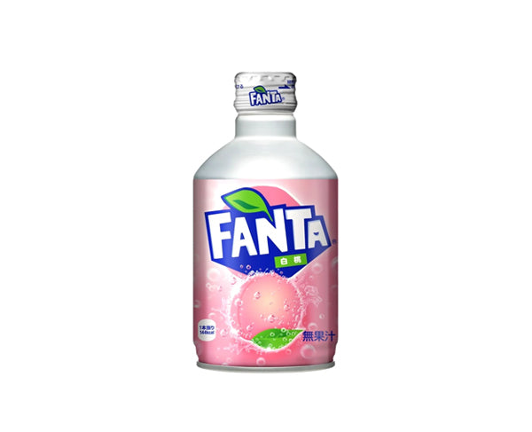 Fanta Japonais à la Pêche Blanche – Bouteille Aluminium 300ml