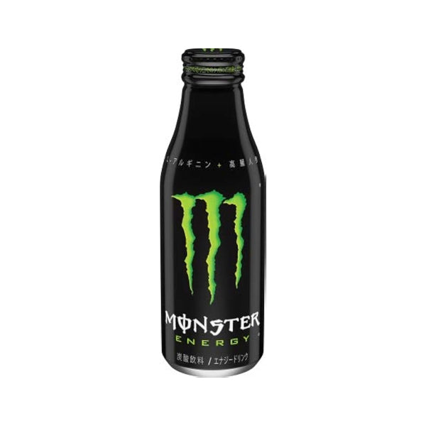 Boisson énergisante japonaise Monster Energy en bouteille aluminium 500ml – Import Japon