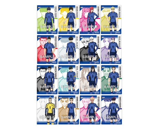 Chewing-gum japonais Blue Lock Clear Card Collection Gum #3 avec carte collector