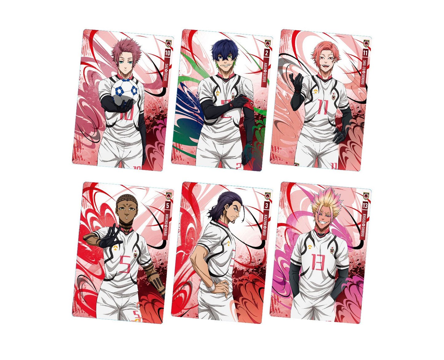 Blue Lock wafer + carte collector #5 â snack Bandai