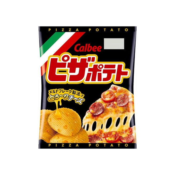 CALBEE Potato Chips Pizza Potato - Chips japonaises saveur pizza 60G
