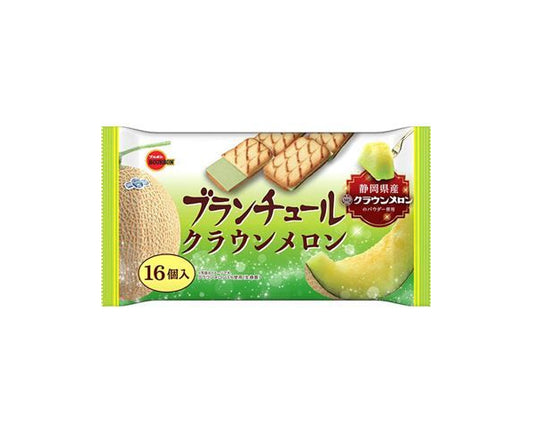 Biscuits japonais Blanchul Bourbon saveur melon couronne juteuse - paquet