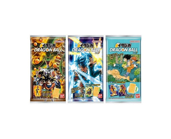 Snack ITA-JAGA Dragon Ball + carte 🎴 – chips japonaises Bandai