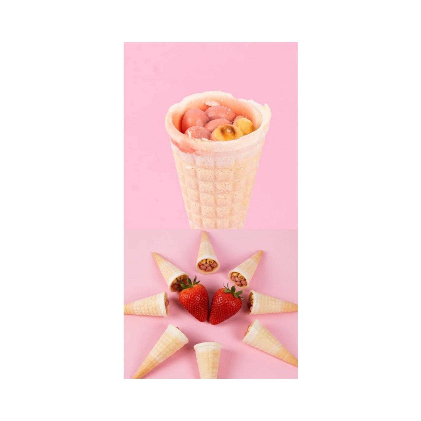 Doraemon Choco Corn Strawberry – Snack Coréen à la Fraise - 15G