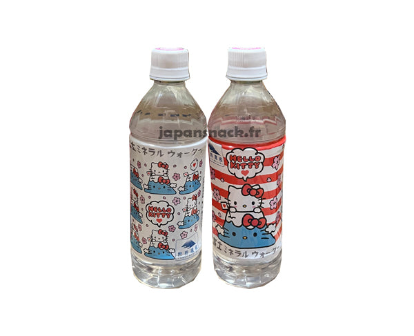Bouteille d'eau minérale japonaise Hello Kitty 500ml – Mont Fuji