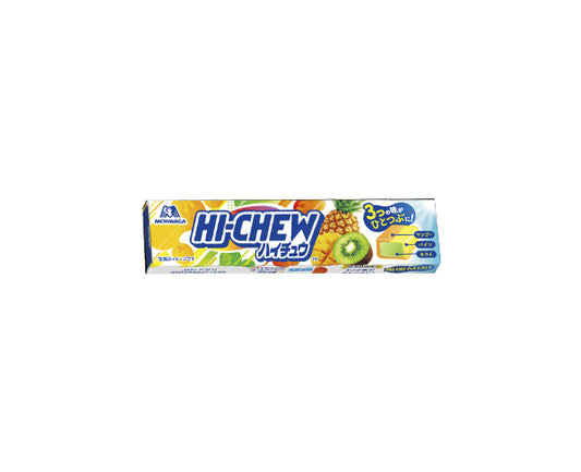 Bonbons japonais HI-CHEW Nangoku Tropical Mix – Kiwi, Ananas, Mangue – Morinaga – Friandises exotiques kawaii
