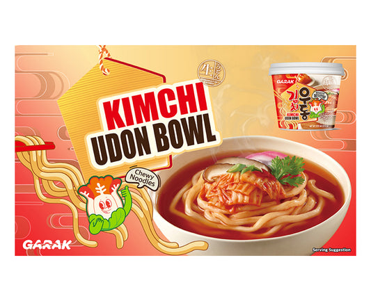 Bol de nouilles Udon coréen au kimchi – 213g