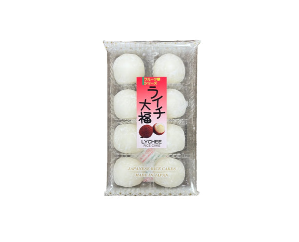 Mochi japonais Lychee Daifuku – gâteau de riz gluant au litchi 200g