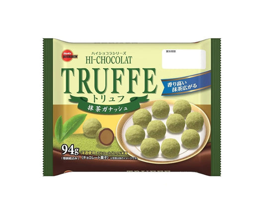 Truffes chocolat et matcha japonais Bourbon – 86g – confiserie japonaise