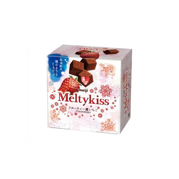 Meltykiss Fruity Rich Strawberry 53g â chocolat japonais fondant Ă la fraise