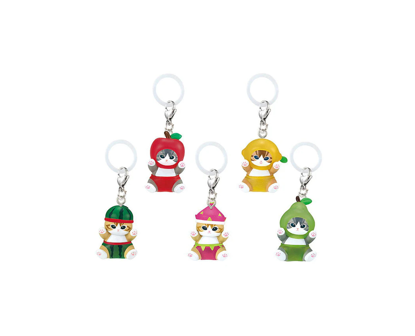 MOFUSAND Mejirushi Charm #3 – porte-clé chat kawaii gashapon officiel