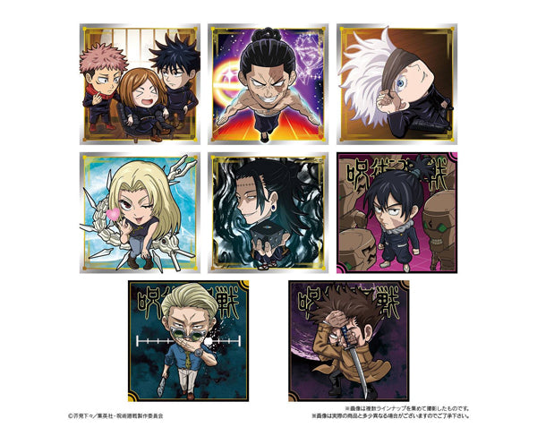 Gaufrette chocolat Jujutsu Kaisen avec 1 sticker collector