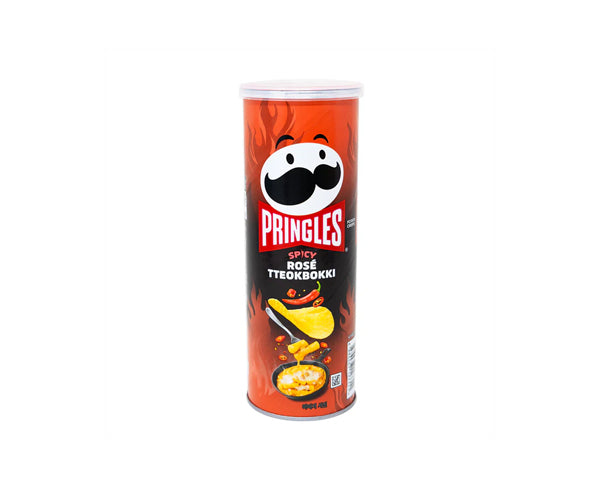 Pringles Spicy Rose Tteokbokki 100 g 🌶️🌹 – chips coréennes Nongshim