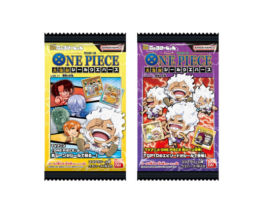 Gaufrette au chocolat ONE PIECE avec sticker collector – Édition Great Pirates #11