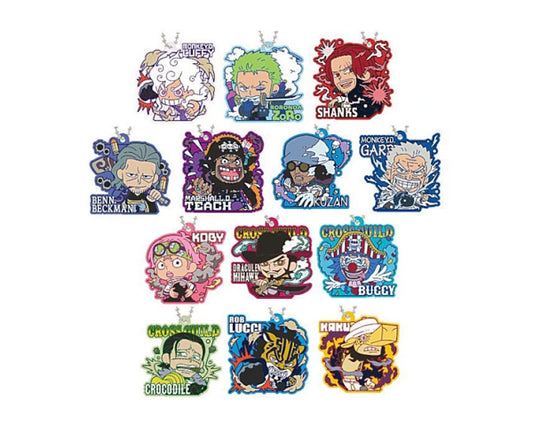 Anti-Gaspi - Bonbons One Piece + 1 Porte-Clés Collector Aléatoire (28g)