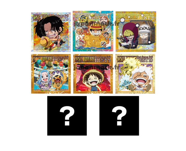 Gaufrette au chocolat ONE PIECE avec sticker collector – Édition Great Pirates #11