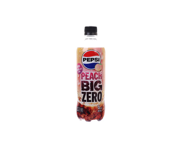 Pepsi Big Zero White Peach 600 ml đ â soda japonais sans sucre