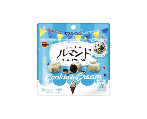 Petit Bite Rumando Cookie & Cream – Biscuit japonais Bourbon 47g