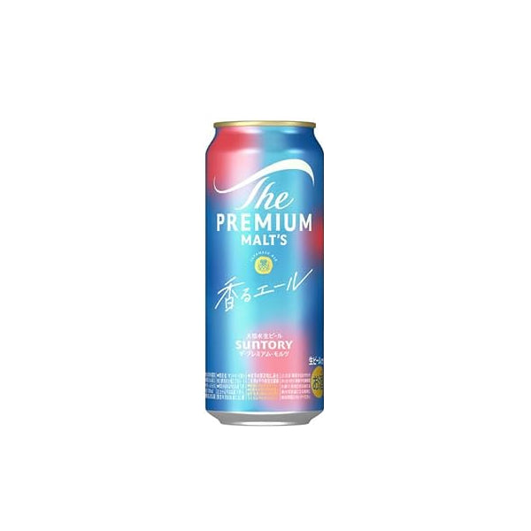 Cannette de bière japonaise Suntory Premium Malt's Elegant Afterglow 500ML.