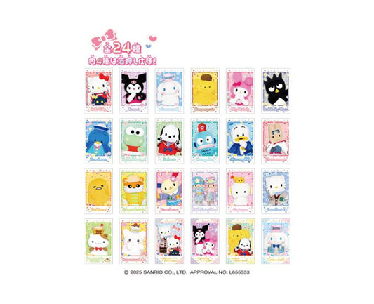 Cartes à collectionner Sanrio Portrait + Chewing-Gum – Version Live Characters (1pcs)