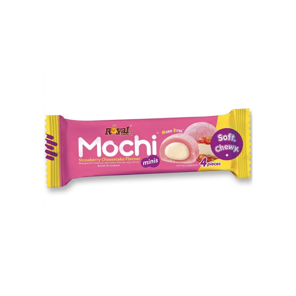 Sachet de mini mochis roses à la fraise et au cheesecake Royal Family.
