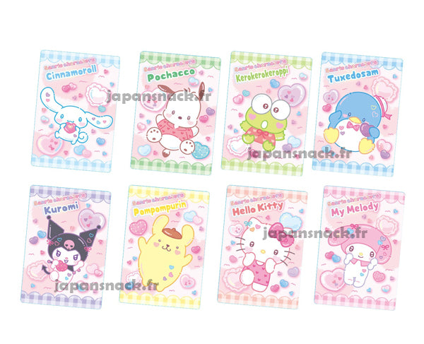 Gaufrette au chocolat Sanrio #9 avec carte à collectionner – snack japonais kawaii
