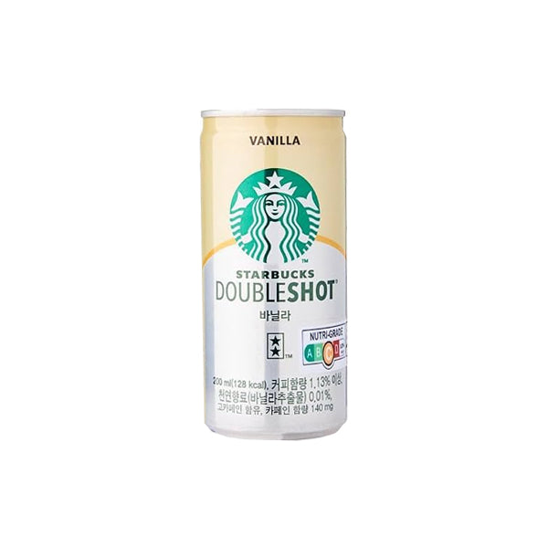 Starbucks Double Shot Vanilla – Boisson au Café Vanille - 200ML