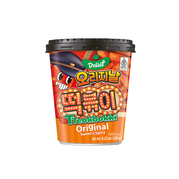 Korean TTEOKBOKKI SWEET & SPICY ORIGINAL (HALAL) – 120g