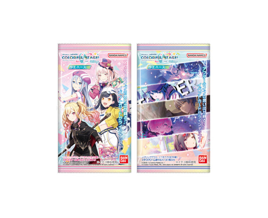 Gaufrette japonaise Project Sekai #10 saveurcaramel avec carte collector