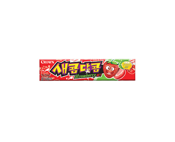Sour Strawberry Korean Candies 29g