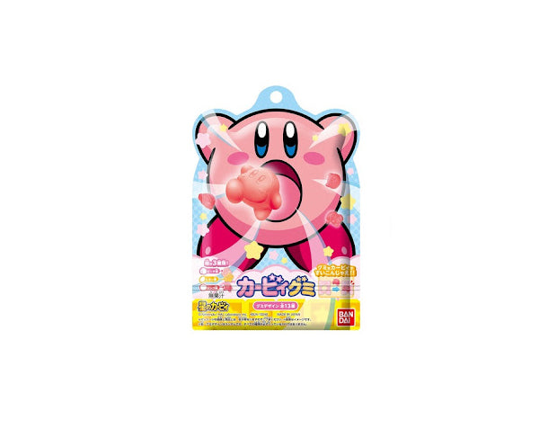 Bonbons japonais Kirby 38g aux saveurs pêche, pomme et citron – emballage kawaii