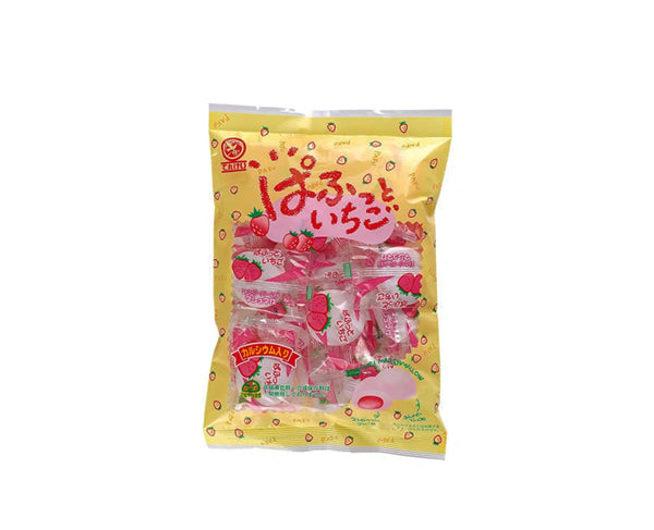 Marshmallow Japonais à la Fraise – Bonbons Fourrés 97g