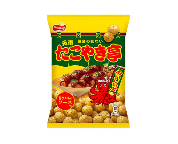 Chips japonaises Takoyaki 55g – saveur poulpe et sauce okonomi