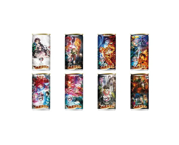 Dydo Demon Slayer Iced Latte 185 ml ☕ – café glacé en canette (Japan)