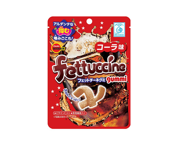 Bonbons Fettuccine Japonais saveur cola en sachet 50g – texture gélifiée acidulée