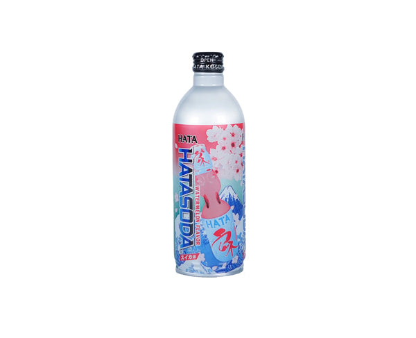 Bouteille de soda japonais Ramune saveur pastèque – 500ml