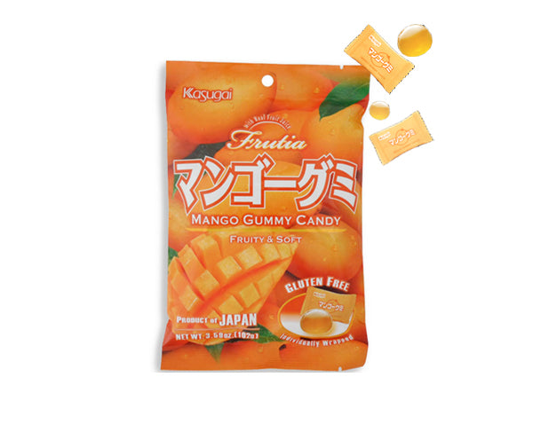 Bonbons gummy japonais à la mangue – Kasugai 102g