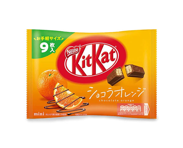 KitKat mini japonais 81,2g – chocolat au lait et orange