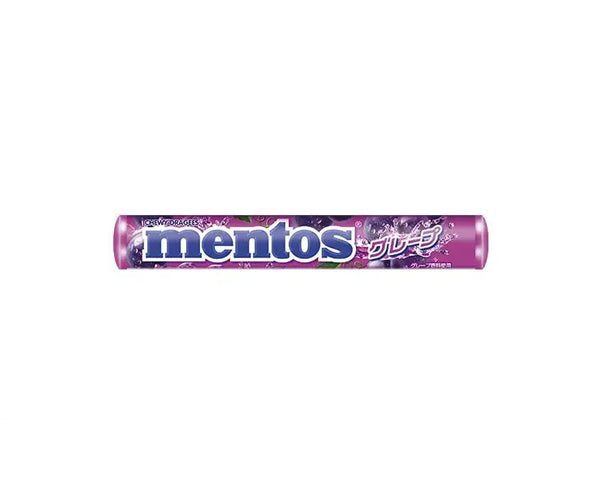 Mentos japonais saveur raisin dans un emballage violet, 37,5g