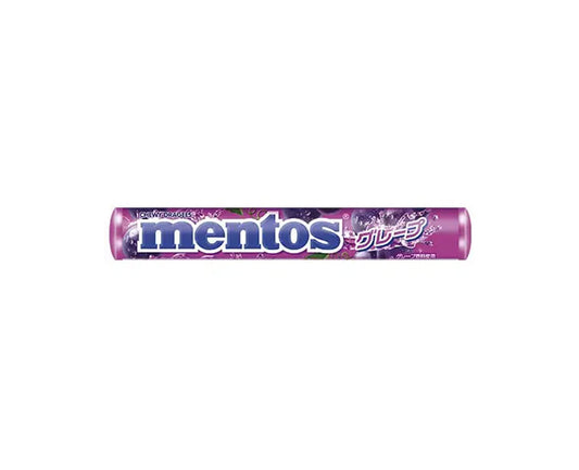 Mentos japonais saveur raisin dans un emballage violet, 37,5g