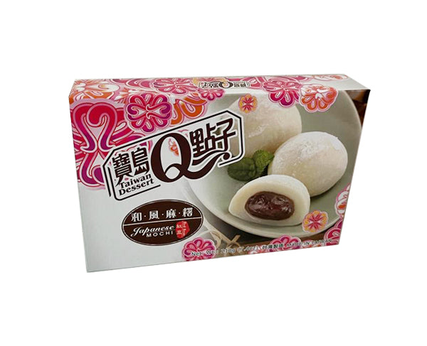 Mochi japonais fourré à la pâte de haricot rouge – Royal Family 210g