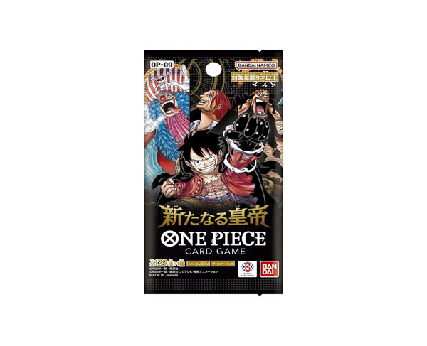 Booster One Piece OP-09 Emperors In The New World – 6 cartes japonaises