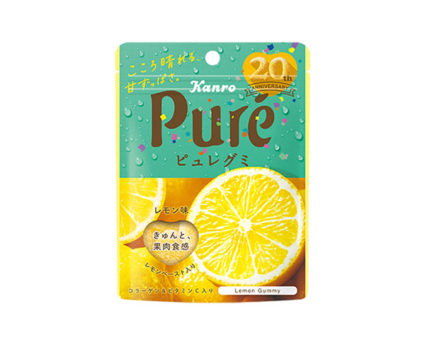 Bonbons mous acidulés japonais goût citron – Puré 56g