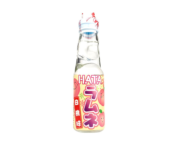 Ramune Pêche Blanche 200ml - Limonade Japonaise