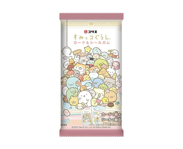 Carte Sumikko Gurashi à collectionner avec chewing-gum japonais