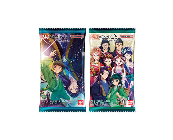 Gaufrette japonaise The Apothecary Diaries à la vanille avec carte à collectionner – Bandai