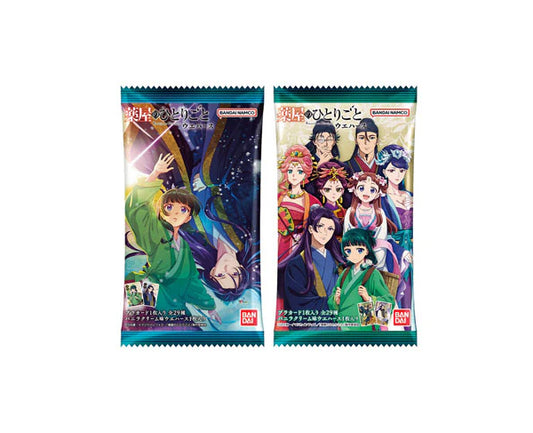 Gaufrette japonaise The Apothecary Diaries à la vanille avec carte à collectionner – Bandai