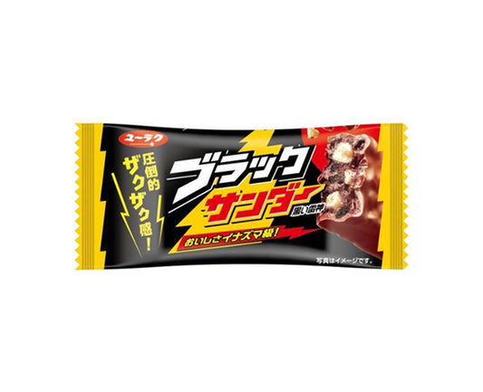 Barre chocolatée japonaise Black Thunder Original avec biscuit croustillant – 21,8g