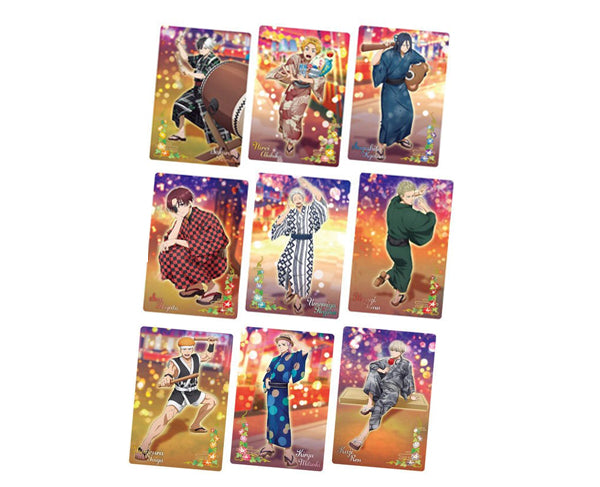 Gaufrette caramel WIND BREAKER + carte – snack japonais Bandai