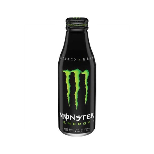 Boisson énergisante japonaise Monster Energy en bouteille aluminium 500ml – Import Japon
